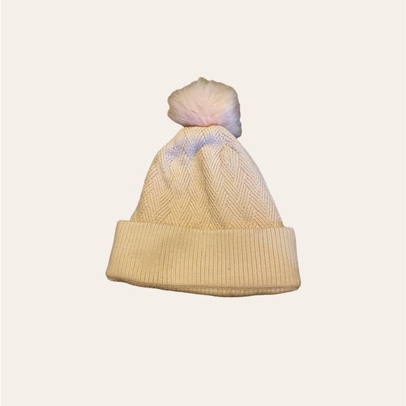 Lululemon Chevron Knit Pom Beanie